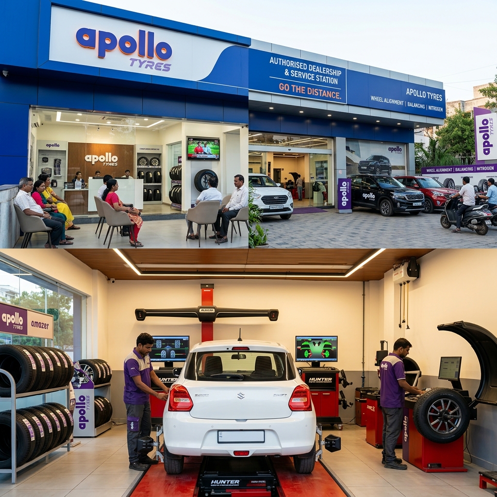 Apollo Tyre Zone Showroom Tellapur